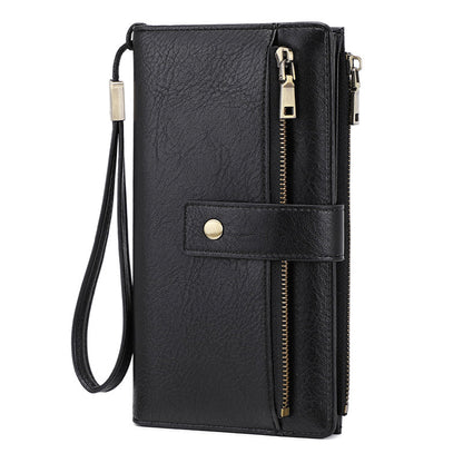 💃Last Day Sales -50% OFF🎉Women's Retro Style RFID Blocking Tri-fold Wallet