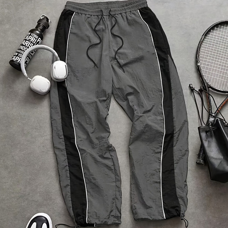 🔥HOT SALE 49% OFF🔥Men's Quick-Dry Athletic Track Pants with Side Stripes