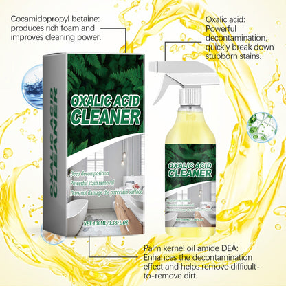 🥳2026 HOT SALE🥳💞50K+ SOLD!💥🔬 【CLEARANCE!】Molecular-Level Cleaning Tech! Oxalic Acid Cleaner Dissolves Rust & Limescale 50% OFF🚽✨