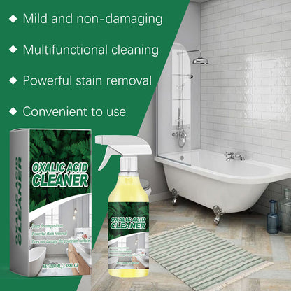 🥳2026 HOT SALE🥳💞50K+ SOLD!💥🔬 【CLEARANCE!】Molecular-Level Cleaning Tech! Oxalic Acid Cleaner Dissolves Rust & Limescale 50% OFF🚽✨