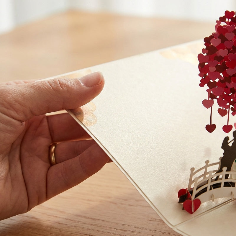 🎁Valentine's Day Sale 60% OFF💓3D Pop-Up Heart Tree Greeting Card