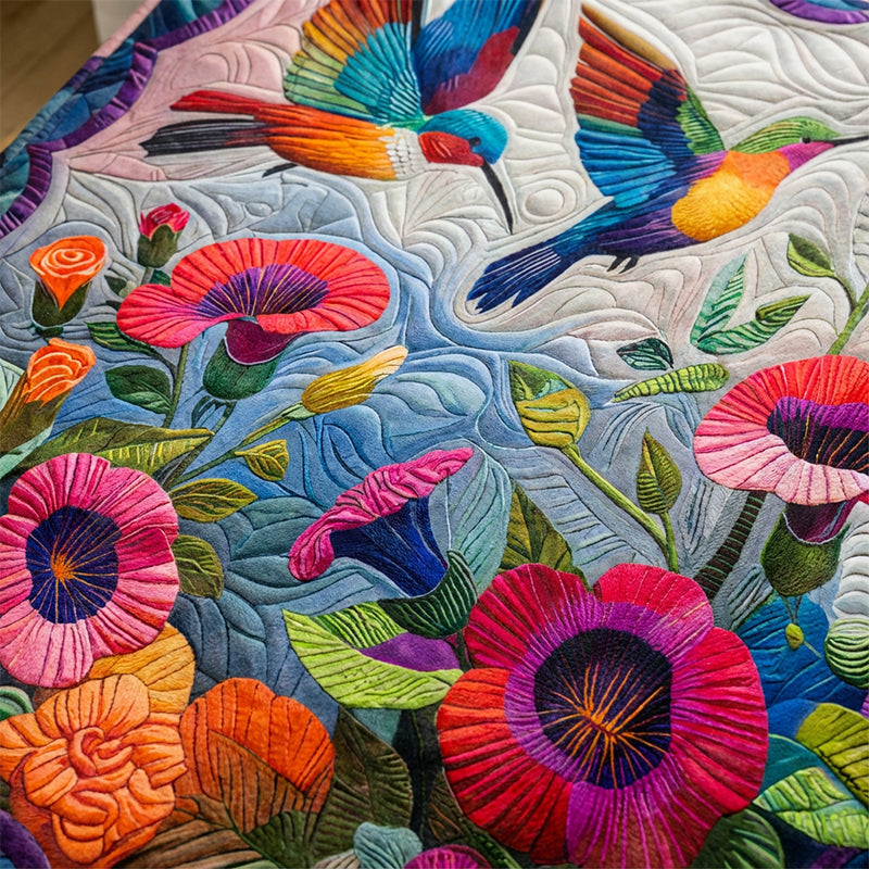 Cozy & Soft Floral Flannel Blanket