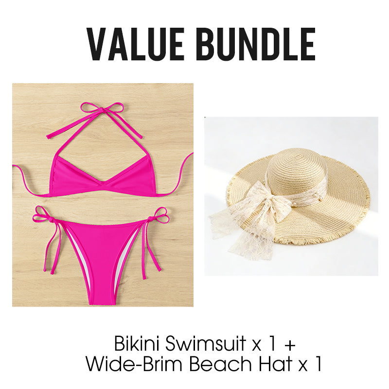 🔥2026 New Arrivals: 50% Off for a Limited Time!🔥Sexy String Triangle Bikini Swimsuit