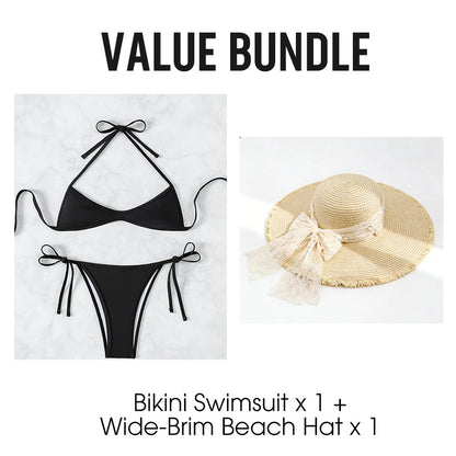 🔥2026 New Arrivals: 50% Off for a Limited Time!🔥Sexy String Triangle Bikini Swimsuit