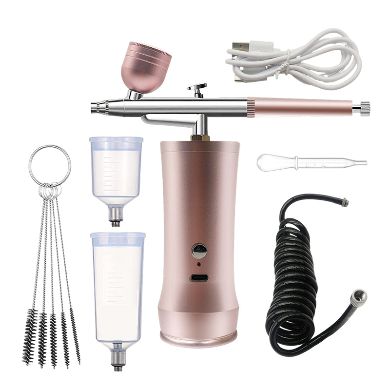 📢📢50%  OFF !! ⏰🎨 Three pressure settings + wireless freedom! Professional-grade airbrush for DIY, modeling, and makeup—all in one device! ✨