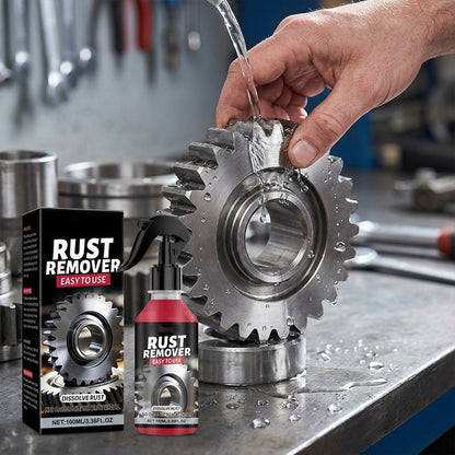 ⏳Time-Limited Special⏰Multi-Purpose Metal Rust Remover Spray – Dissolves rust quickly, prevents re-corrosion & safe for tools, auto parts or outdoor gear 🛠️