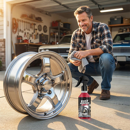 ⏳Time-Limited Special⏰Multi-Purpose Metal Rust Remover Spray – Dissolves rust quickly, prevents re-corrosion & safe for tools, auto parts or outdoor gear 🛠️
