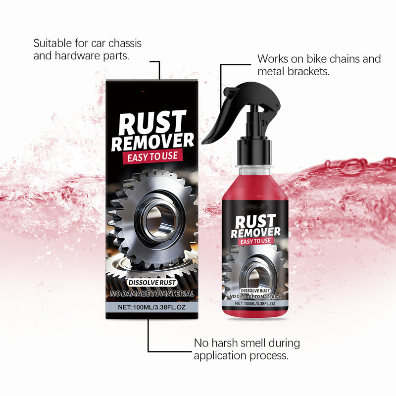 ⏳Time-Limited Special⏰Multi-Purpose Metal Rust Remover Spray – Dissolves rust quickly, prevents re-corrosion & safe for tools, auto parts or outdoor gear 🛠️