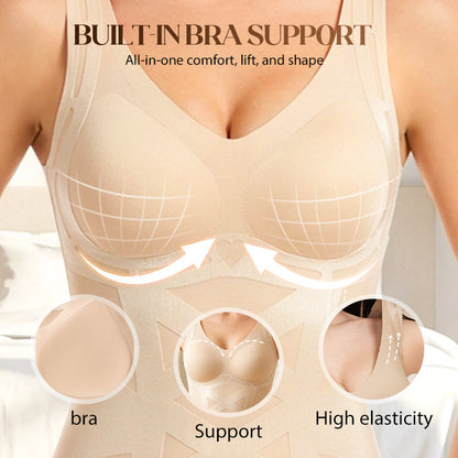 💃✨ Seamless shaping top with integrated bra – invisible support, stunning silhouette! ✨👙 Perfect for everyday wear and sports. Soft, breathable, sustainable. Your new favourite basic.