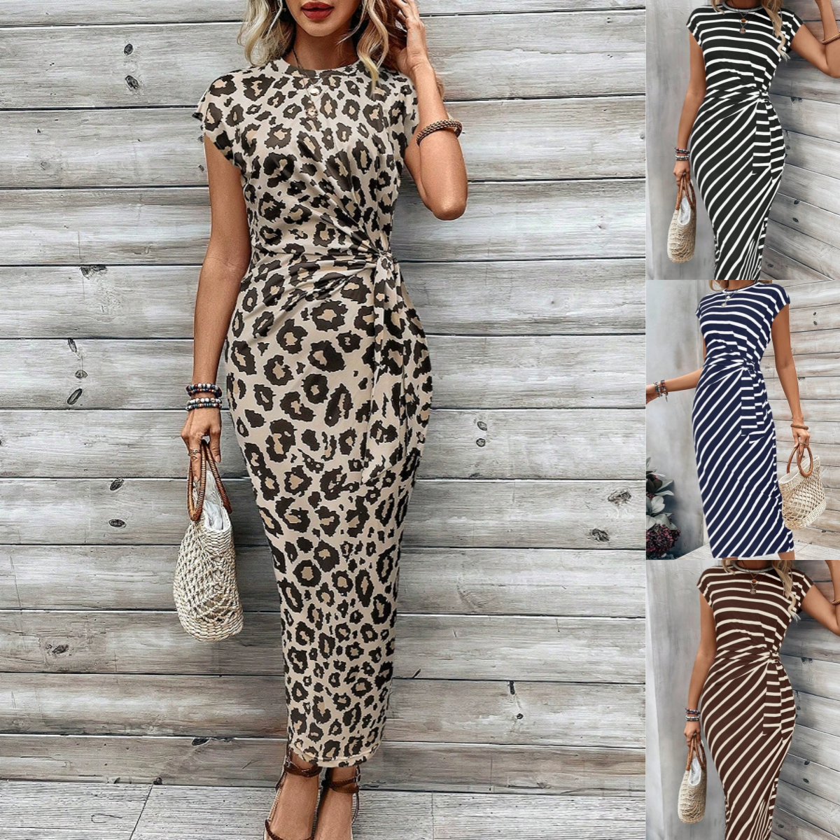 🔥LAST DAY SALE 49% OFF!!💕Women's Elegant Tie Waist Dress