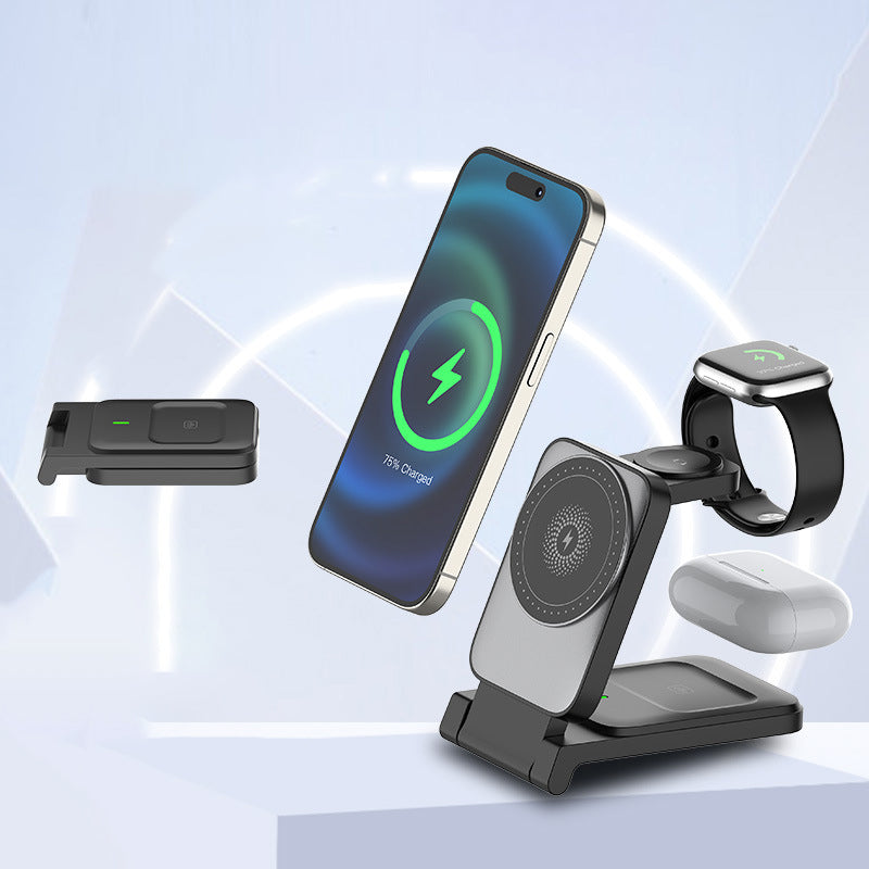 🔥2026 New Arrivals: 50% Off for a Limited Time!🔥3-in-1 Foldable Magnetic Wireless Charger