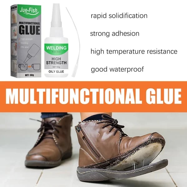 🔥HOT SALE  50%OFF🌪️ HEAT & WATER RESISTANT! WELDING GLUE FOR EVERY NEED! 🌪️
