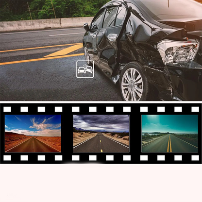 3-Channel 1080P Dash Cam with WiFi