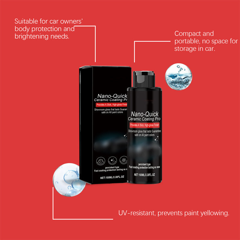 ⏳Limited-time 50% off⏰Quick-Effect High-Gloss Car Detailing Spray🚗