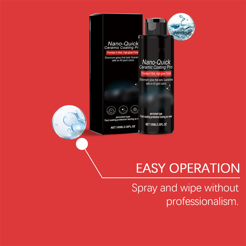 ⏳Limited-time 50% off⏰Quick-Effect High-Gloss Car Detailing Spray🚗