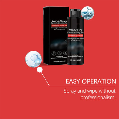 ⏳Limited-time 50% off⏰Quick-Effect High-Gloss Car Detailing Spray🚗