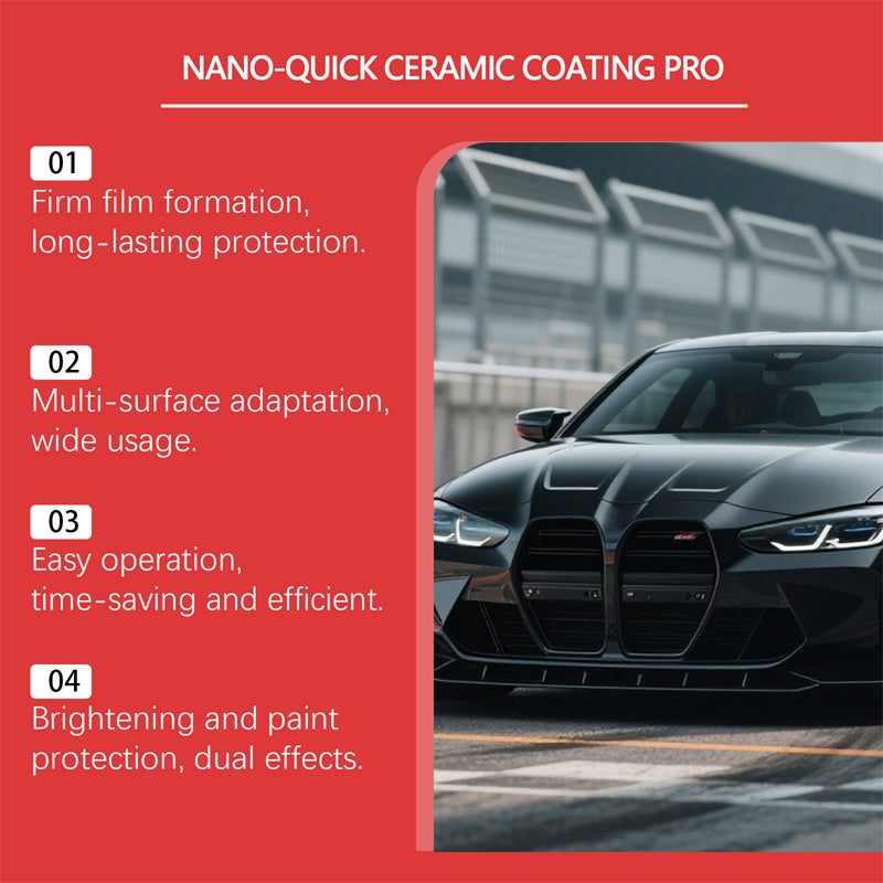 ⏳Limited-time 50% off⏰Quick-Effect High-Gloss Car Detailing Spray🚗