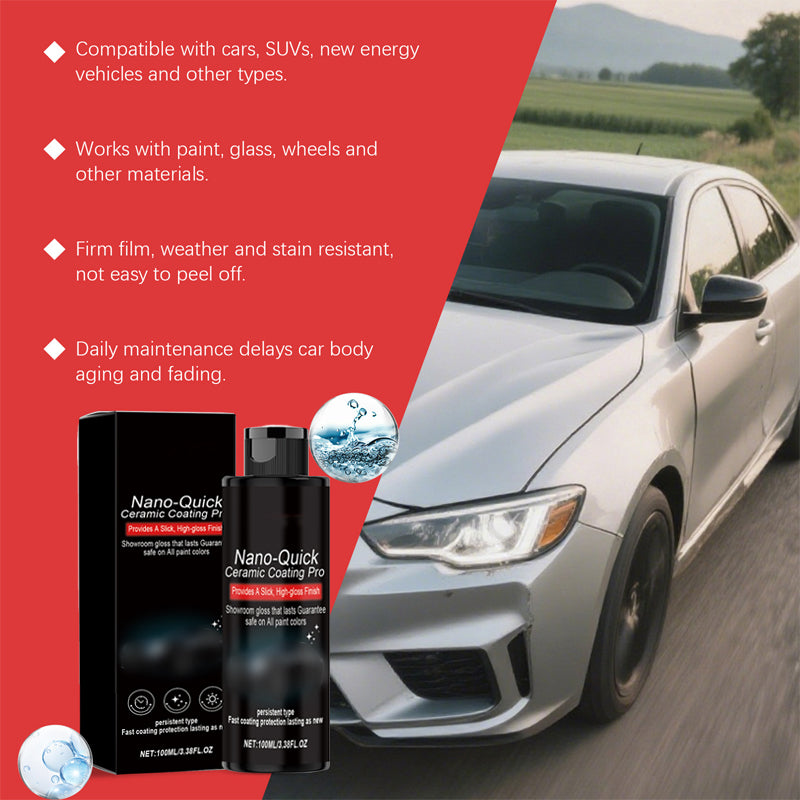 ⏳Limited-time 50% off⏰Quick-Effect High-Gloss Car Detailing Spray🚗
