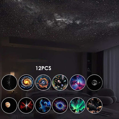 🔭 50% OFF NOW! 🌌 2-in-1 Starry Sky Projector & Night Light – Dual Modes, Interchangeable Films & USB Powered – Calm Nights, Magical Rooms 🛌