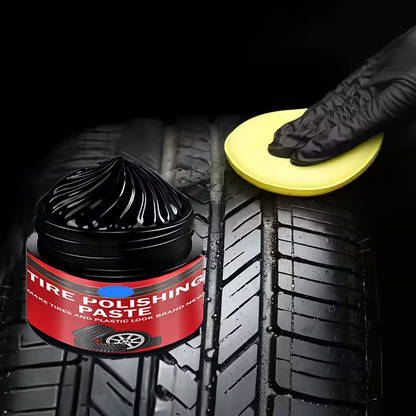 🎉BUY MORE GET MORE FREE🎁 Car Tire & Plastic Trim Renewal Paste – Restores Shine, Prevents Cracking & Easy Application