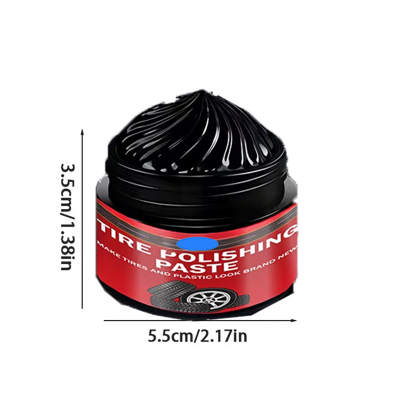 🎉BUY MORE GET MORE FREE🎁 Car Tire & Plastic Trim Renewal Paste – Restores Shine, Prevents Cracking & Easy Application