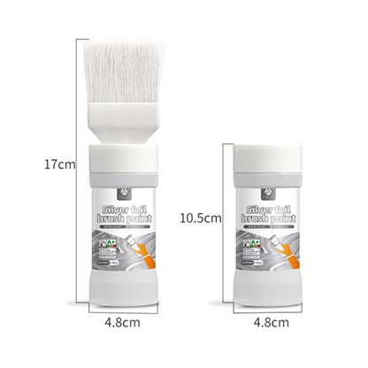 ✨New Arrival✨🖌️🏠Water-Based Metallic Silver Paint with Built-in Brush💥👍
