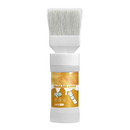✨New Arrival✨🖌️🏠Water-Based Metallic Silver Paint with Built-in Brush💥👍