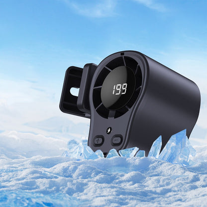 🌀Summer Hot Sale - ONLY ￡10.99!!💨50K+ SOLD!🚙Hands-Free Personal Cooling Fan with LED Display❄️🌬️