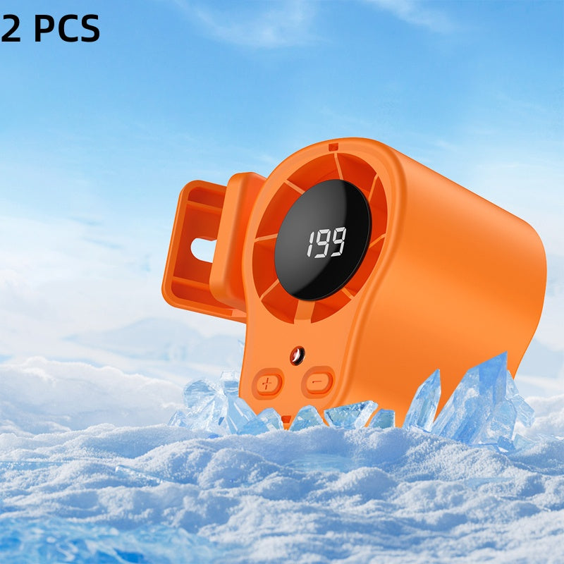 🌀Summer Hot Sale - ONLY ￡10.99!!💨50K+ SOLD!🚙Hands-Free Personal Cooling Fan with LED Display❄️🌬️