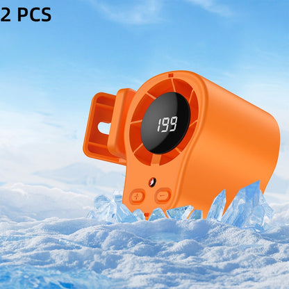 🌀Summer Hot Sale - ONLY ￡10.99!!💨50K+ SOLD!🚙Hands-Free Personal Cooling Fan with LED Display❄️🌬️
