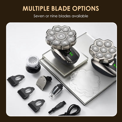 ⚡ Men’s Full-Body Washable Razor Set – Sharp Blades, Waterproof & Ergonomic Design ✂️