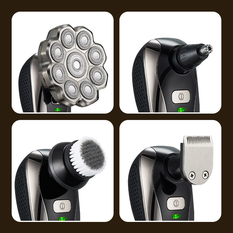 ⚡ Men’s Full-Body Washable Razor Set – Sharp Blades, Waterproof & Ergonomic Design ✂️