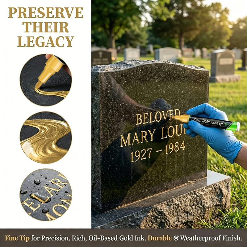 🐦Golden Tombstone Marker Pen