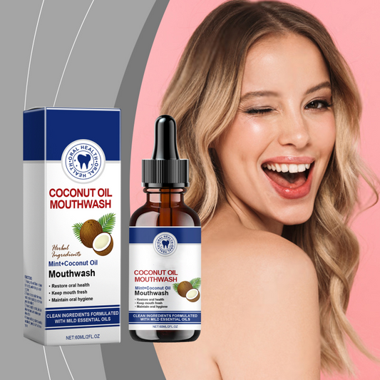 🔥Limited Time Promotion 50% OFF🔥Natural Coconut & Mint Oil Mouthwash Concentrate