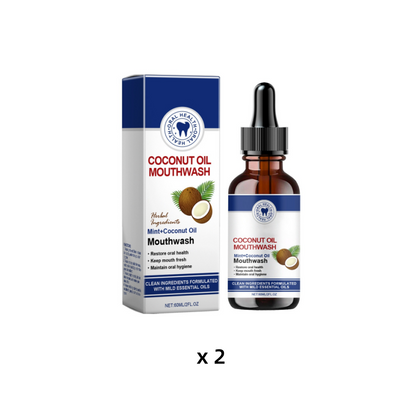 🔥Limited Time Promotion 50% OFF🔥Natural Coconut & Mint Oil Mouthwash Concentrate