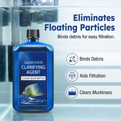 🏆 Last Day Special Price £8.99 ! 🔥Buy 2 Get 1 Free🎁Fast-Acting Aquarium Water Clarifier