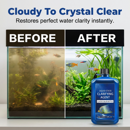 🏆 Last Day Special Price £8.99 ! 🔥Buy 2 Get 1 Free🎁Fast-Acting Aquarium Water Clarifier