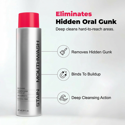 🔥Limited Time Promotion 50% OFF🔥Advanced Stain-Removing Whitening Mouthwash