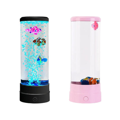 💐50% OFF ! LED Fish Aquarium Bubble Lamp – Continuous Bubbles for Zen Ambience 🐟💧【Limited Stock】