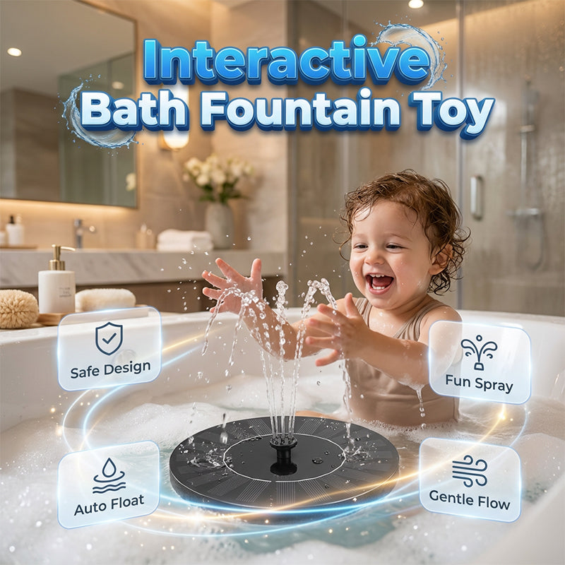 🔥Limited Time Promotion 50% OFF🔥Interactive Floating Solar Water Spray Toy