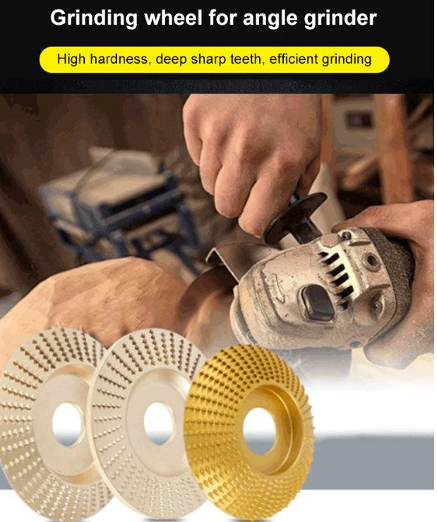 ⏳Time-Limited Special⏰Wood Angle Shaping Wheel – Fast-Cut, Sharp, Wear-Resistant, for Angle Grinder