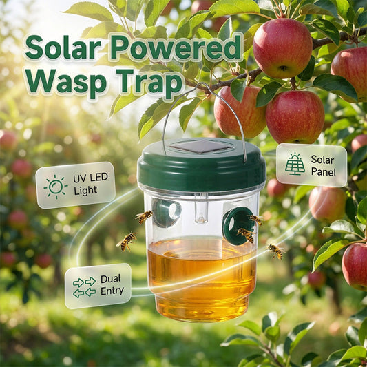 🔥Limited Time Promotion 50% OFF🔥Solar Powered Hanging Wasp Trap
