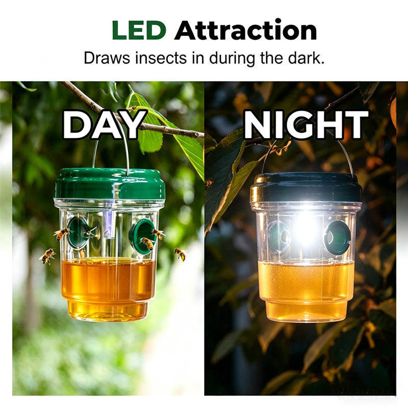 🔥Limited Time Promotion 50% OFF🔥Solar Powered Hanging Wasp Trap