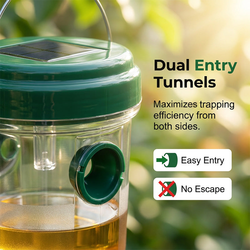 🔥Limited Time Promotion 50% OFF🔥Solar Powered Hanging Wasp Trap
