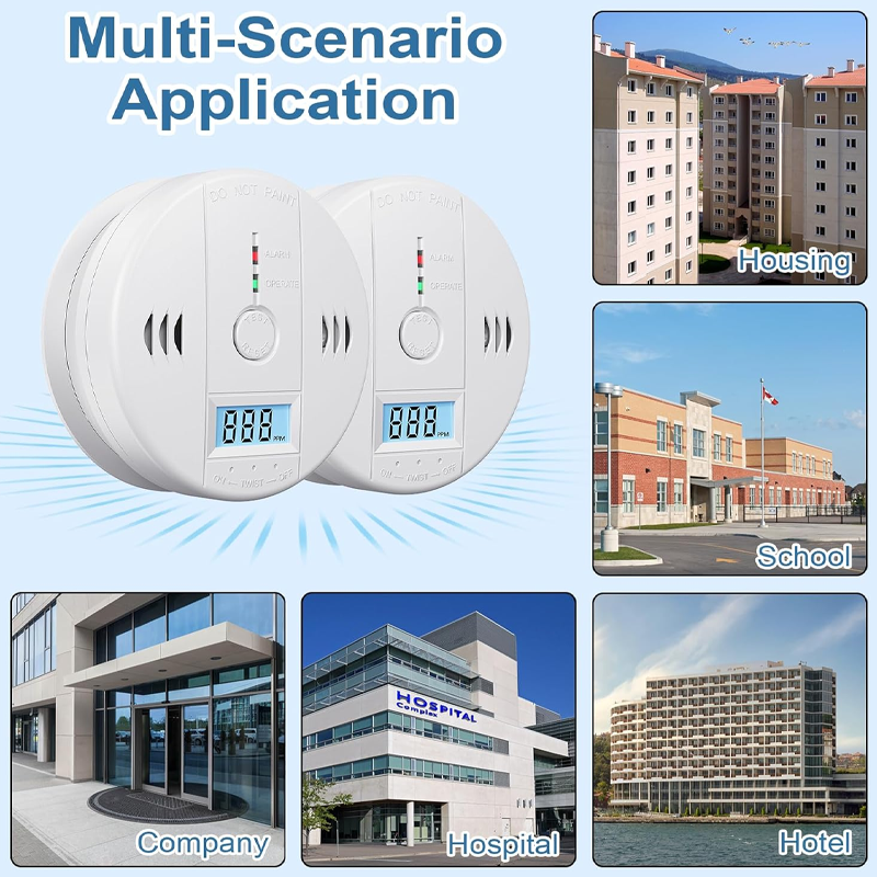 🔥Limited Time Promotion 50% OFF🔥High-Accuracy Carbon Monoxide Detector Alarm