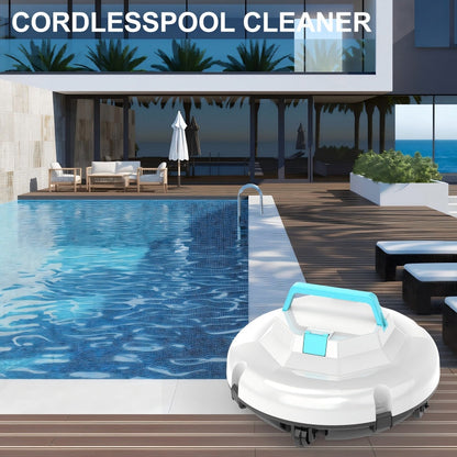 🤖New arrival 30% OFF!🌊Pool Cleaning Robot | Cordless · Powerful Suction · Smart Navigation · One-Touch Start · Easy-to-Remove Filter Basket