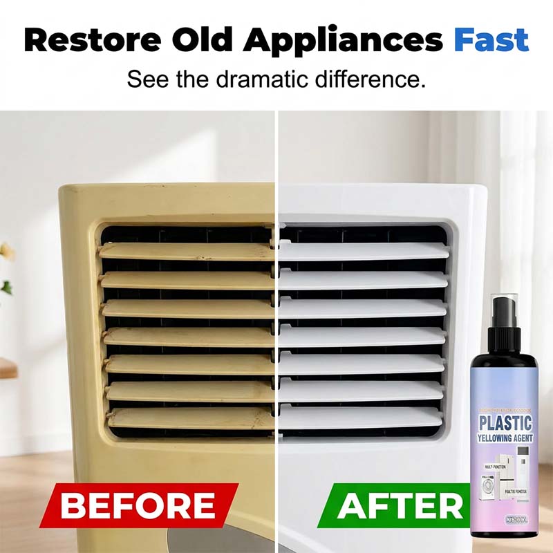 🔥Last day of the limited-time 50% off sale!🔥Multi-Purpose Plastic Yellowing Remover Spray