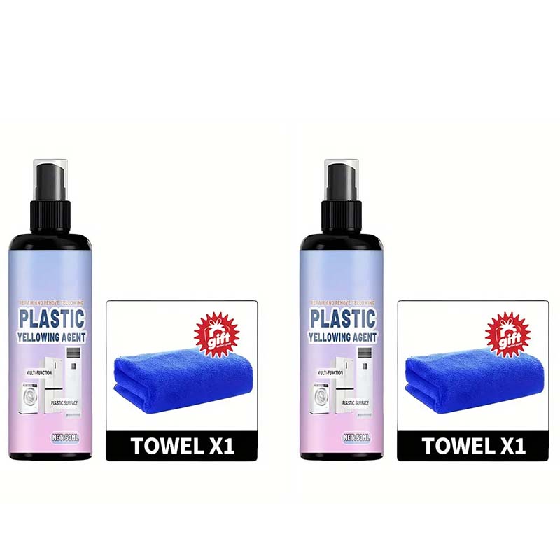 🔥Last day of the limited-time 50% off sale!🔥Multi-Purpose Plastic Yellowing Remover Spray