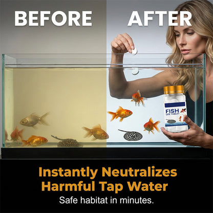 ⏰Limited Time Promotion 50% OFF🔥🎁Aquarium Conditioning Salt Tablets