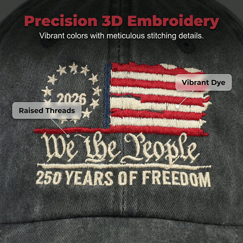 🔥Limited Time Promotion 50% OFF🔥Unisex Cotton Blend Embroidered Hat